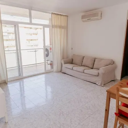 2 Bedroom Apartment Lloret De Mar Terrace & Pool Exterior photo